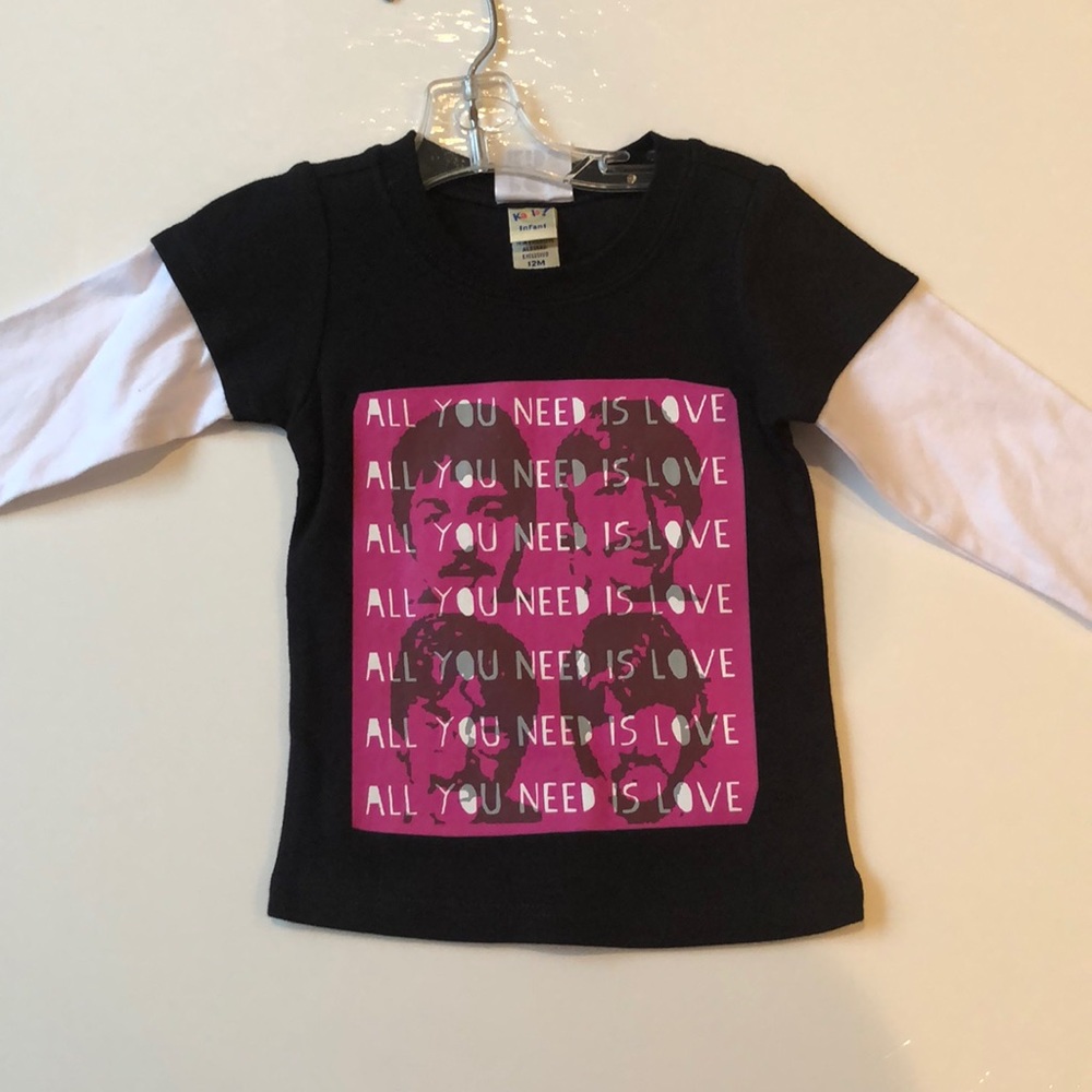 Pluto Girl Beatles shirt